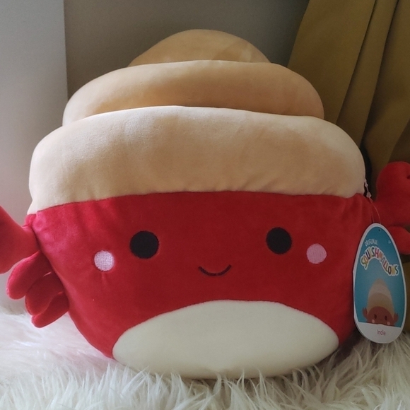 Squishmallows Summer 2021 Hermit Crab Indie 12 inch - Picture 1 of 5